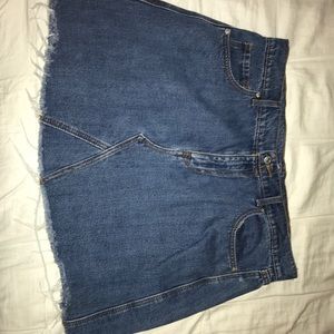 Old Navy Jean Skirt